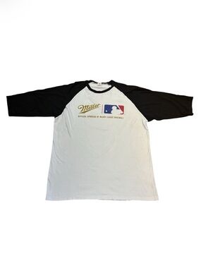 Vintage Style Miller Beer Baseball Shirt